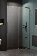 Душевая дверь Radaway Furo SL Brushed GunMetal DWJ 100 R (10307522-92-01R+10110480-01-01) двери Раздвижные тон стекла Прозрачное 
