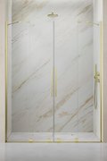 Душевая дверь Radaway Furo Brushed Gold DWD 150 (10108413-99-01+10111367-01-01) двери Раздвижные тон стекла Прозрачное 