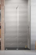Душевая дверь Radaway Furo Brushed Nickel DWJ 130R (10107672-91-01R+10110630-01-01) двери Розсувні тон стекла Прозоре 