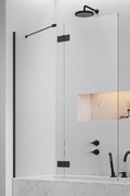 Распашная шторка для ванны Radaway Essenza Black PND II 120L (110002120-54-01L) Essenza Black Распашные 
