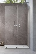 Душевая перегородка Radaway Furo Brushed Nickel Walk-in 80R (10106438-91-01R+10110394-01-01) walk-in Прозрачное