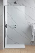 Душевая перегородка Radaway Modo SL Brushed GunMetal II 50 см (10319054-92-01L) walk-in Прозоре