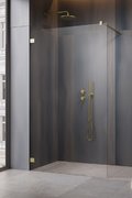 Душевая перегородка Radaway Essenza Pro Brushed Gold Walk-in 95 см (10103095-99-01) walk-in Прозоре