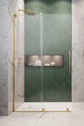 Душевая перегородка Radaway Furo SL Gold Walk-in 110L (10306588-09-01L+10110544-01-01) walk-in Прозоре