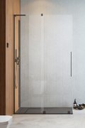 Душевая перегородка Radaway Furo SL Brushed GunMetal Walk-in 110L (10306588-92-01L+10110544-01-01) walk-in Прозрачное