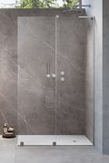 Душевая перегородка Radaway Furo SL Brushed Nickel Walk-in 100R (10306538-91-01R+10110494-01-01) walk-in Прозоре