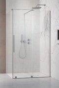 Душевая кабина Radaway Furo Brushed Nickel KDJ 160Rx80 (10104822-91-01R+10110780-01-01+10113080-01-01) Прямоугольные Прозрачное