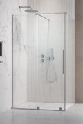 Душевая кабина Radaway Furo Brushed Nickel KDJ 120Lx90 (10104622-91-01L+10110580-01-01+10113090-01-01) Прямокутні Прозоре