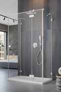 Душевая кабина Radaway Essenza Pro White KDJ+S 110Rx80 (10097311-04-01R+10098080-01-01+10098080-01-01) Прямоугольные Прозрачное