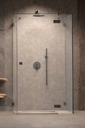 Душевая кабина Radaway Essenza Pro Brushed GunMetal KDJ+S 100Rx70 (10097310-92-01R+10098070-01-01+10098070-01-01) Прямоугольные Прозрачное