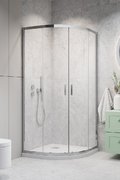 Душевая кабина Radaway Alienta E 80Lx90R (10248090-01-01) Радіусні асиметричні Прозоре