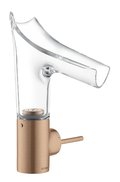 Смеситель для раковины Axor Starck V, Brushed Red Gold (12112310) Для раковины Красное золото