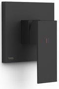 Змішувач Tres Slim Exclusive SLIM-TRES, чорний матовий (10627701nm) Для ванни, Для душа Чорний матовий