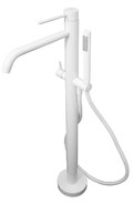 Напольный смеситель для ванны Paffoni Light (LIG032BO) Для ванны Белый, Белый матовый