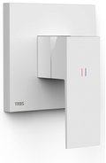 Смеситель Tres Slim Exclusive SLIM-TRES, белый матовый (10627701BM) Для ванны, Для душа Белый матовый