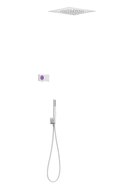 Электронный душевой комплект скрытого монтажа Tres SHOWER TECHNOLOGY, белый матовый (09286584BM) Душевые комплекты (системы) Белый матовый