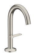 Смеситель для раковины Axor One, Stainless Steel Optic (48010800) Для раковины Нерж. сталь