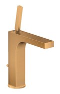 Смеситель для раковины 160 мм Axor Citterio, Brushed Gold Optic (39031250) Для раковины Золото