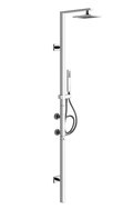 Душова система Gessi Rettangolo (23405-031) Душові стійки Хром