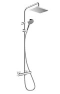 Душова система з термостатом Hansgrohe Vernis Shape, хром (26286000) Душові стійки Хром