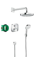 Душовий комплект Hansgrohe Croma Select E (27294000) Душові комплекти (системи) Хром