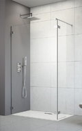 Душевая перегородка Radaway Arta Walk-in 80x40L (386280-03-01+386010-03-01L) walk-in Прозрачное