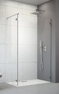 Душевая перегородка Radaway Arta Walk-in 110x40R (386211-03-01+386010-03-01R) walk-in Прозрачное