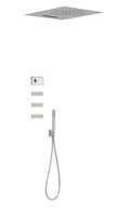 Электронный душевой комплект скрытого монтажа Tres SHOWER TECHNOLOGY, сталь (09286404AC) Душевые комплекты (системы) Сталь