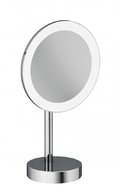 Косметическое зеркало с подсветкой Kludi Vela R, хром (5899505F) Косметические зеркала Kludi