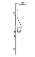 Душевая система Gessi Rettangolo (23409-031) Душевые стойки Хром