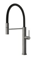 Смеситель для кухни Gessi Kitchen FLESSA, сталь (60010-239) Для кухни Нерж. сталь