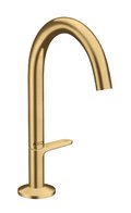 Смеситель для раковины Axor One Select 170 мм, Brushed Gold Optic (48020250) Для раковины Золото