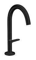 Змішувач для раковини Axor One Select 170 мм, Matt Black (48020670) Для раковини Чорний, Чорний матовий