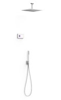 Электронный душевой комплект скрытого монтажа Tres SHOWER TECHNOLOGY, белый матовый (09286564BM) Душевые комплекты (системы) Белый матовый