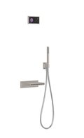 Электронный душевой комплект для ванны скрытого монтажа Tres SHOWER TECHNOLOGY, сталь (09288556AC) Душевые комплекты (системы) Сталь