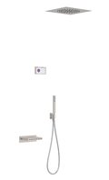 Електронний душовий комплект прихованого монтажу Tres SHOWER TECHNOLOGY, сталь (09286315ac) Душові комплекти (системи) Сталь