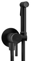 Гигиенический душ Paffoni Tweet Round, черный мат (ZDUP110NO) Гигиенические души Черный, Черный матовый