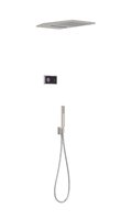 Электронный душевой комплект скрытого монтажа Tres SHOWER TECHNOLOGY, сталь (09288308AC) Душевые комплекты (системы) Сталь