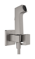 Гигиенический душ Hansgrohe Bidette 1jet E, шлифованный черный хром (29233340) Гигиенические души Хром черный шлифованный