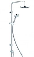 Душевая стойка Kludi Logo DUAL SHOWER SYSTEM (680910500) Душевые стойки Хром