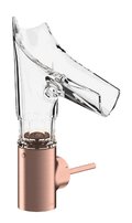 Змішувач для раковини Axor Starck V bevel cut, Brushed Red Gold (12123310) Для раковини Червоне золото