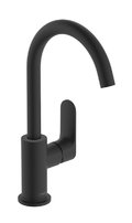 Смеситель для раковины Hansgrohe Rebris S, черный матовый (72536670) Для раковины Черный, Черный матовый
