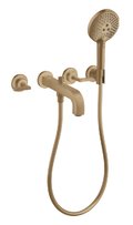 Смеситель для ванны Axor Citterio, Brushed Bronze (39448140) Для ванны Бронза