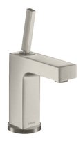 Смеситель для раковины Axor Citterio, Stainless Steel Optic (39010800) Для раковины Нерж. сталь