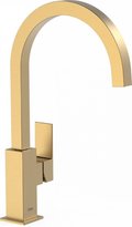 Смеситель для раковины Tres Cuadro Exclusive COLORS, золото матовый (00660702OM) Для раковины Золото матовый