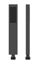 Ручной душ GRB Hand-showers PIXEL, черный металл PVD (05010922) Ручные души (лейки) Черный, Черный матовый
