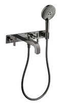 Змішувач для ванни Axor Citterio, Polished Black Chrome (39441330) Для ванни Чорний