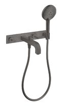 Змішувач для ванни Axor Citterio, Brushed Black Chrome (39442340) Для ванни Чорний