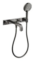 Змішувач для ванни Axor Citterio, Polished Black Chrome (39442330) Для ванни Чорний