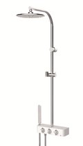 Термостатическая душевая система GRB Despertar Balnea 3F Snow (85460850XL) Душевые стойки Хром